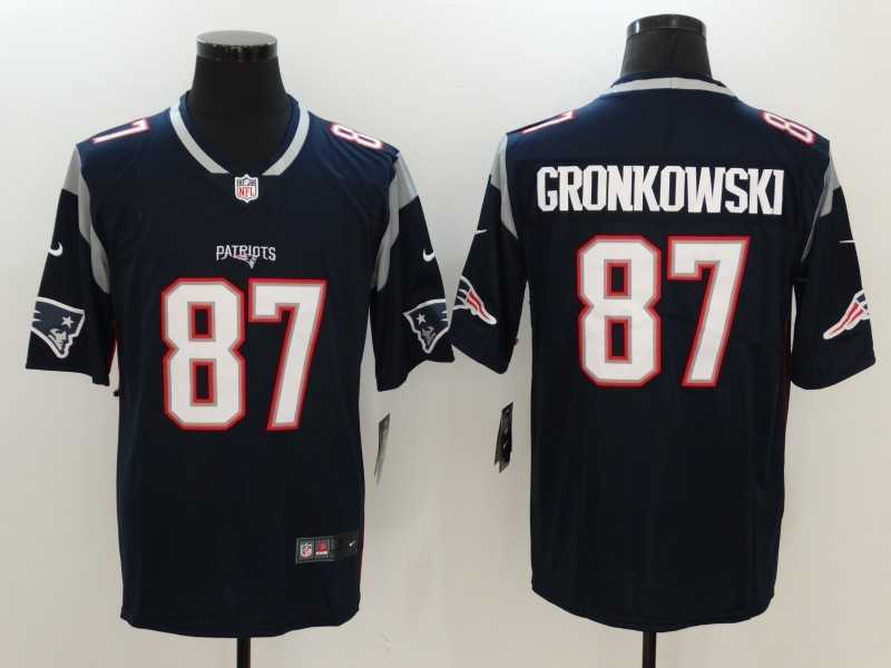 Nike Limited New England Patriots #87 Rob Gronkowski Navy Blue Vapor Untouchable Jersey,We sell and wholesale Nike Limited New England Patriots #87 Rob Gronkowski Navy Blue Vapor Untouchable Jersey on line form chian!